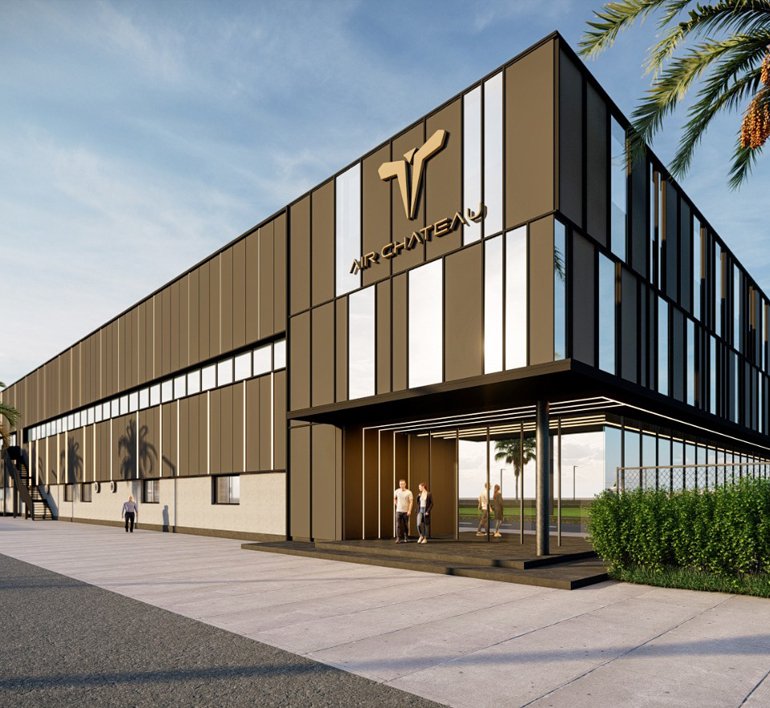 heliport building contractor uae