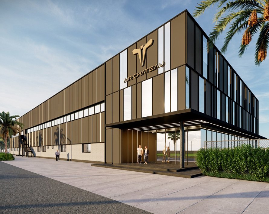 heliport building contractor uae